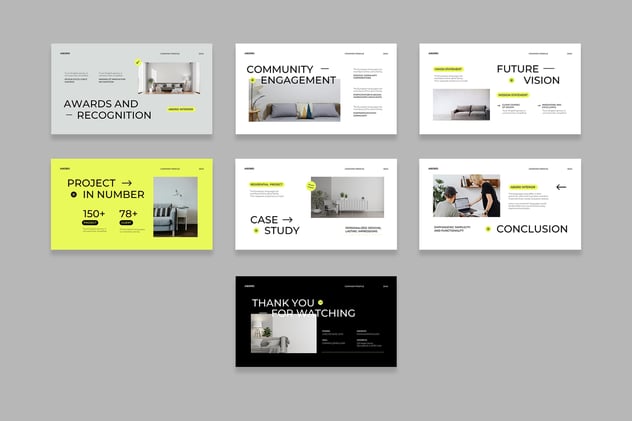 室内装饰公司简介Keynote模板 - PPT派 室内装饰公司简介Keynote模板 - PPT派