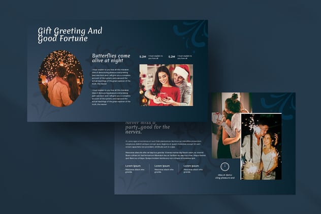 新年快乐庆祝活动方案展示PPT模板 - PPT派