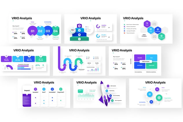 VNIO分析信息图表keynote模板 - PPT派 VNIO分析信息图表keynote模板 - PPT派