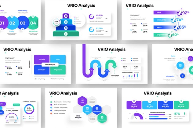 VNIO分析信息图表keynote模板 - PPT派 VNIO分析信息图表keynote模板 - PPT派