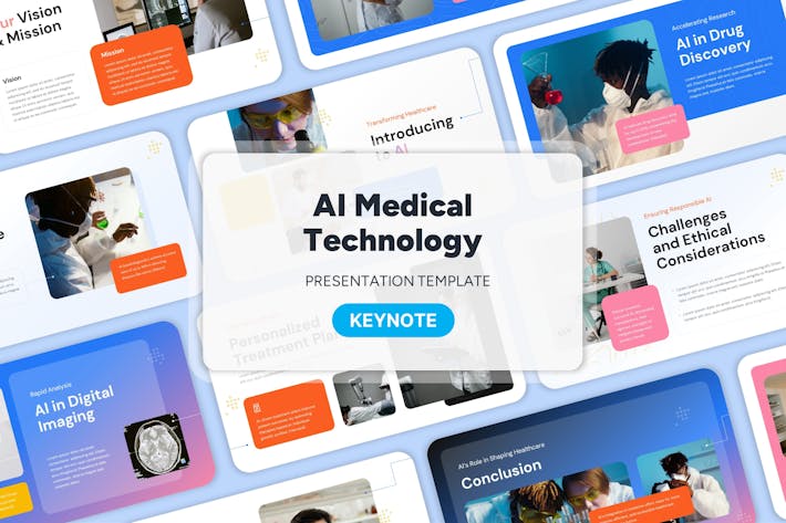 AI医疗人工智能技术keynote - PNG派