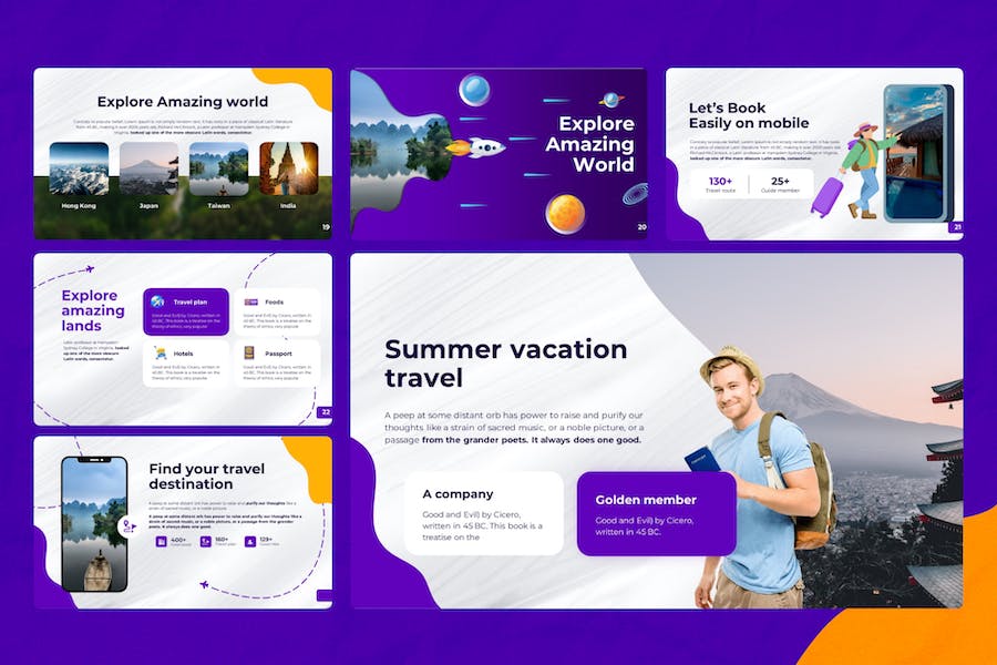 旅行社旅游公司keynote模板 - PPT派 旅行社旅游公司keynote模板 - PPT派
