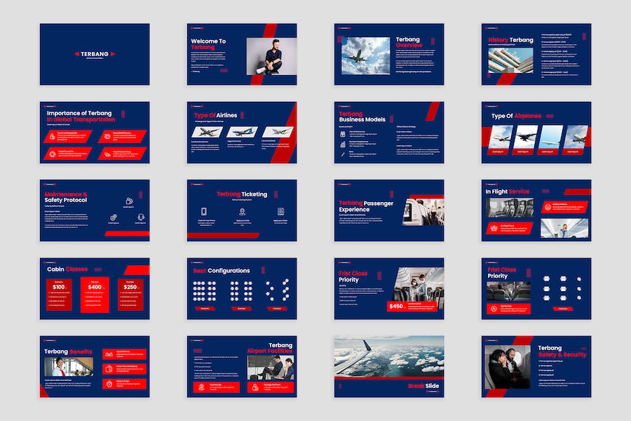 航空公司品牌合作Keynote模板 - PPT派 航空公司品牌合作Keynote模板 - PPT派