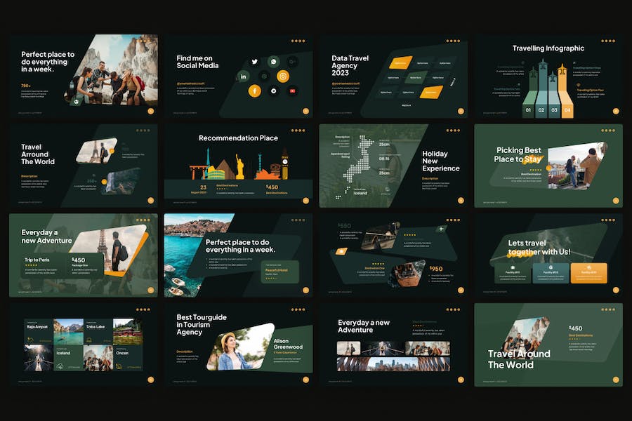 旅游旅行社介绍展示Keynote模板 - PPT派 旅游旅行社介绍展示Keynote模板 - PPT派