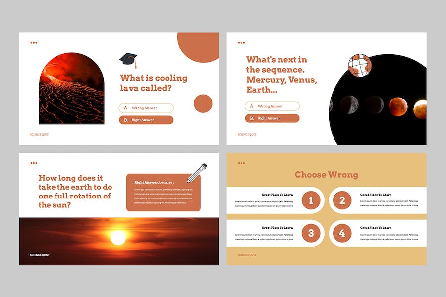 科学教育问答主题keynote模板 - PPT派 科学教育问答主题keynote模板 - PPT派
