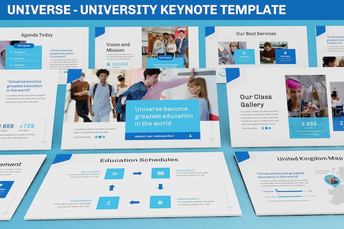 环球大学交流会keynote模板 - PPT派
