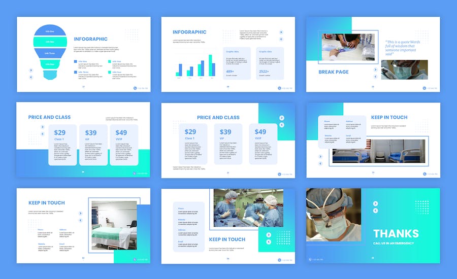 医院医疗保健综合运营管理Keynote模板 - PPT派 医院医疗保健综合运营管理Keynote模板 - PPT派