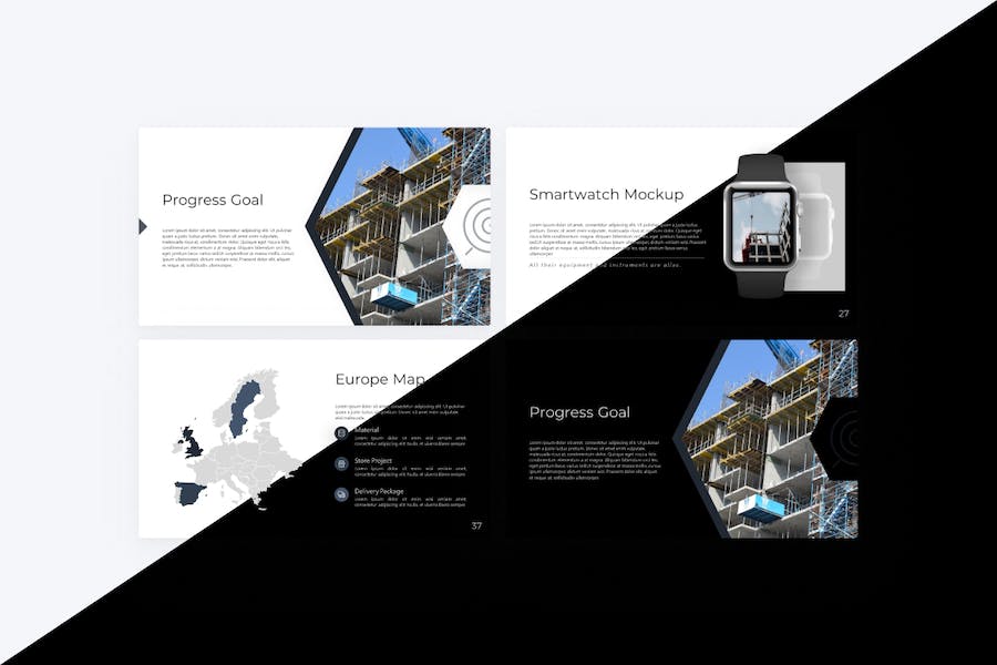 商业住宅地产开发建筑ppt模板 - PPT派 商业住宅地产开发建筑ppt模板 - PPT派