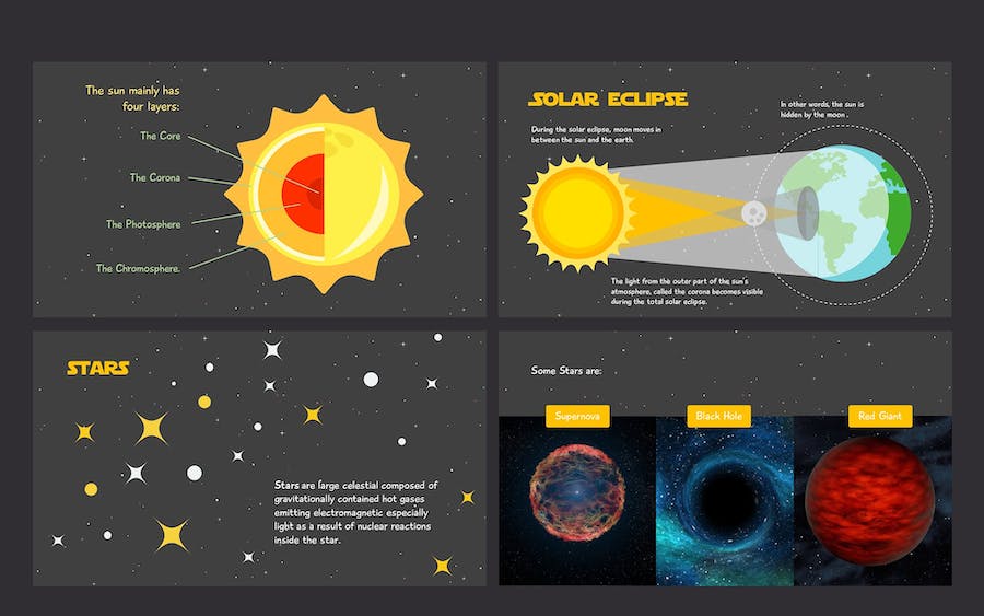 太阳系天文科学教育课程PPT模板 - PPT派 太阳系天文科学教育课程PPT模板 - PPT派
