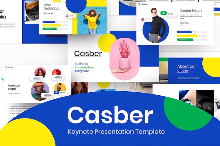商业项目展示企业介绍Keynote模板 - PPT派